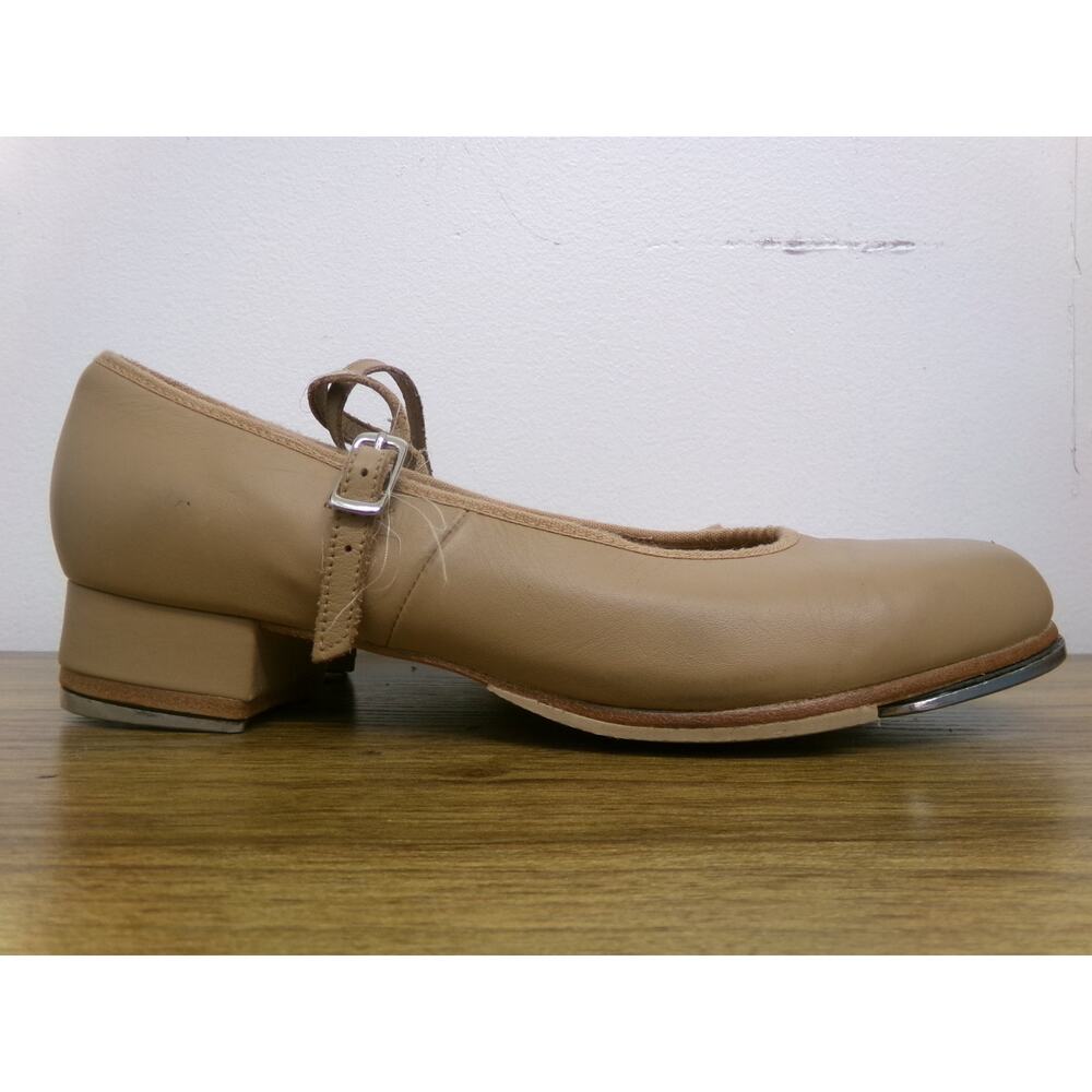Dance Tap Shoes Bloch Woman's 8.5M Mary Jane Leather Buckle